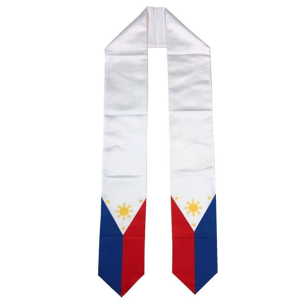 8115 Philippines Flag Graduation Stole/Sash/Scarf
